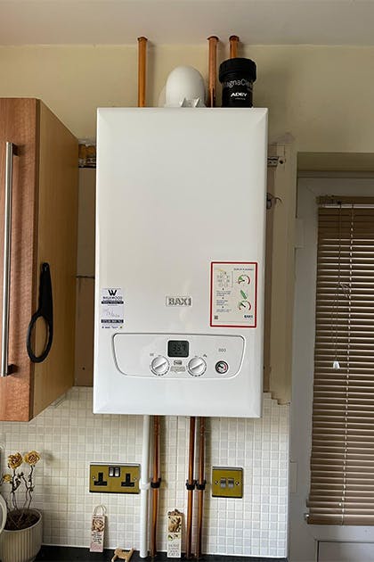 Baxi with 10 year warranty